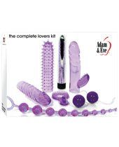 Adam & Eve The Complete Lovers Kit - Purple