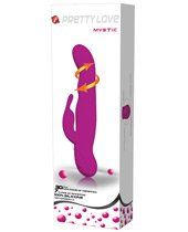 Pretty Love Mystic Rechargeable Rabbit - 30 Function Fuchsia