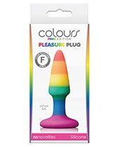 Colours Pride Edition Pleasure Plug Mini - Rainbow