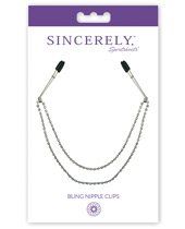 Sincerely Bling Nipple Clips
