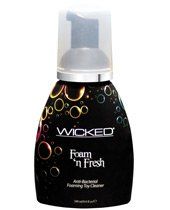 Wicked Sensual Care Foam N Fresh Anti-Bacterial Foaming Toy Cleaner - 8 oz