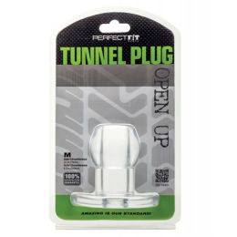 Perfect Fit Tunnel Plug Clear (size: MD)