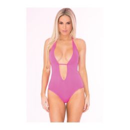 Pink Lipstick Shameless Seamless Teddy Pink (size: M/L)