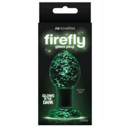 Firefly Clear Glass Plug Glow (size: SM)