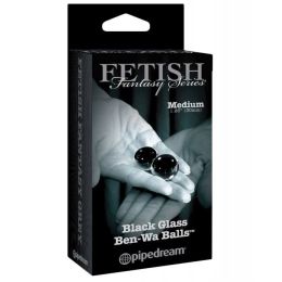 Fetish Fantasy Limited Edition Black Glass Ben-Wa Balls (size: SM)